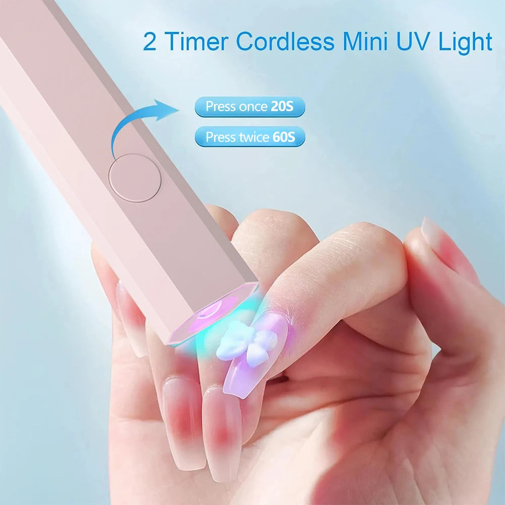 Lampada Portatil UV para uhas de Gel