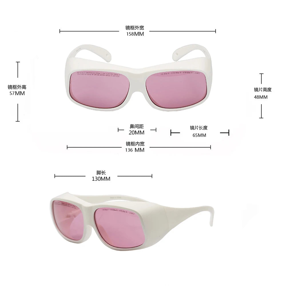 Oculos para Laser / Alta qualidade 808nm / 755nm / 1064nm / 940nm