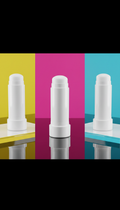 Iluminador stick branco high gloss efeito vidro